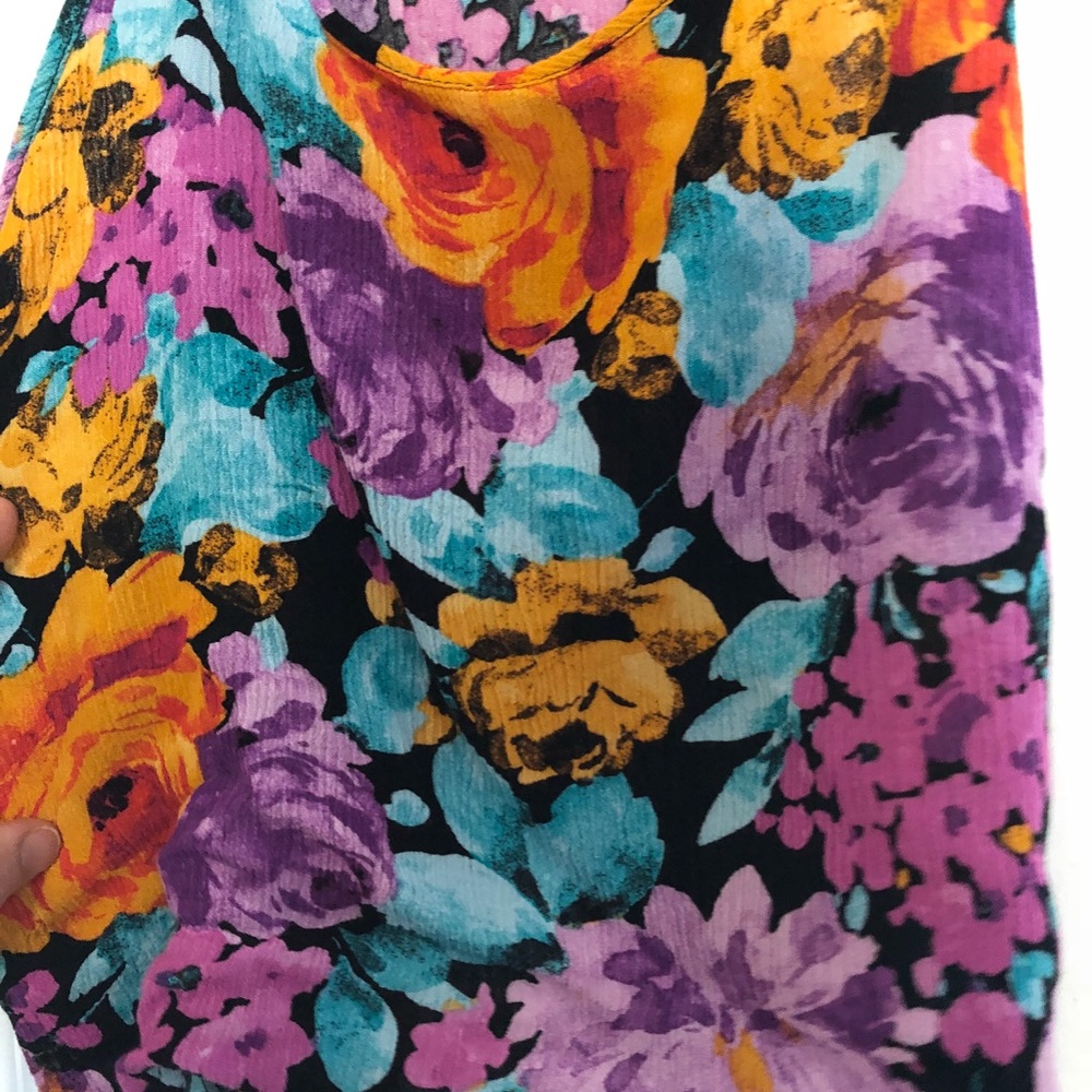 Floral crop top